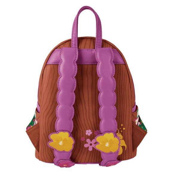 Loungefly Disney Tangled Rapunzel Exclusive Books Backpack and Wallet Set NWT main image 11